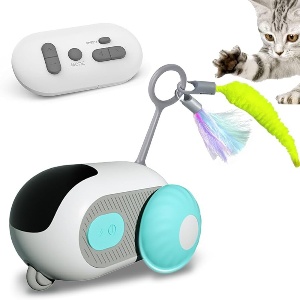 Micky™ - Gioco Interattivo per Gatti in Casa - Anti stress & Anti Noia