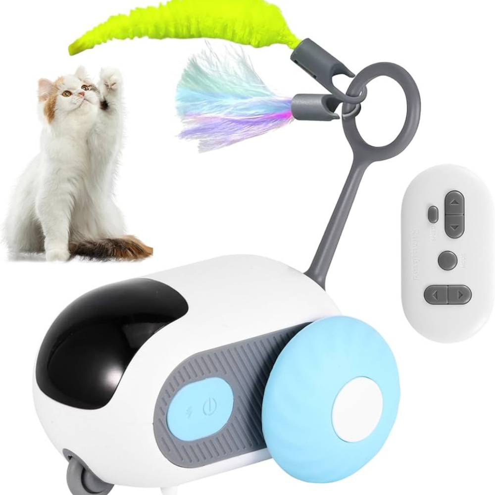 Micky™ - Gioco Interattivo per Gatti in Casa - Anti stress & Anti Noia