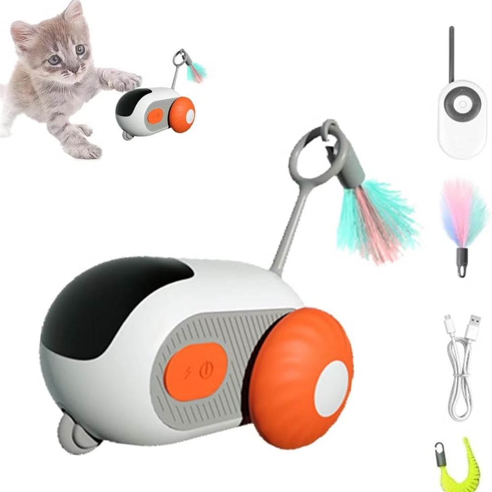Micky™ - Gioco Interattivo per Gatti in Casa - Anti stress & Anti Noia