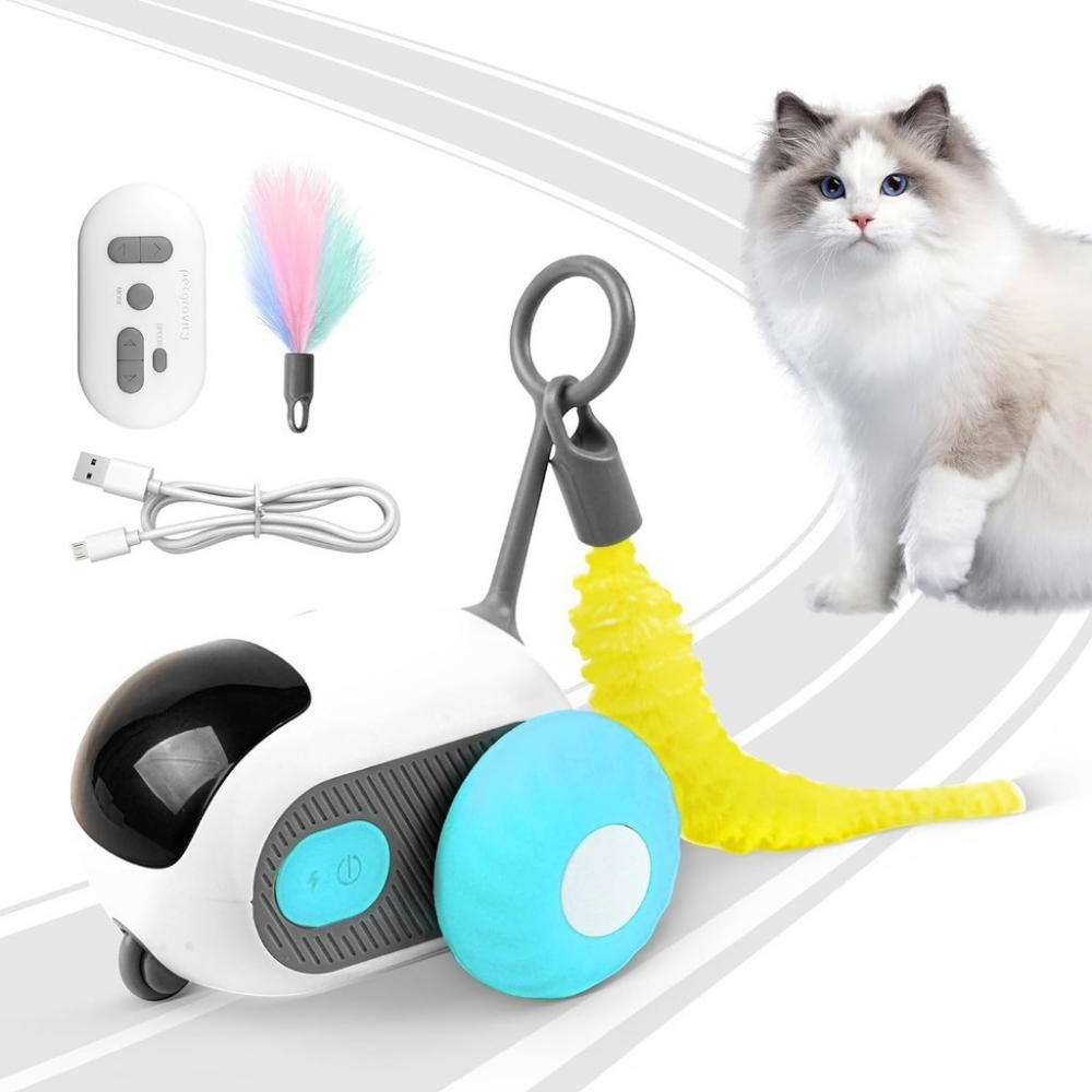 Micky™ - Gioco Interattivo per Gatti in Casa - Anti stress & Anti Noia